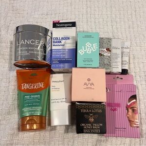 Neutrogena Lancer Innisfree Bubble Skincare & Body Bundle